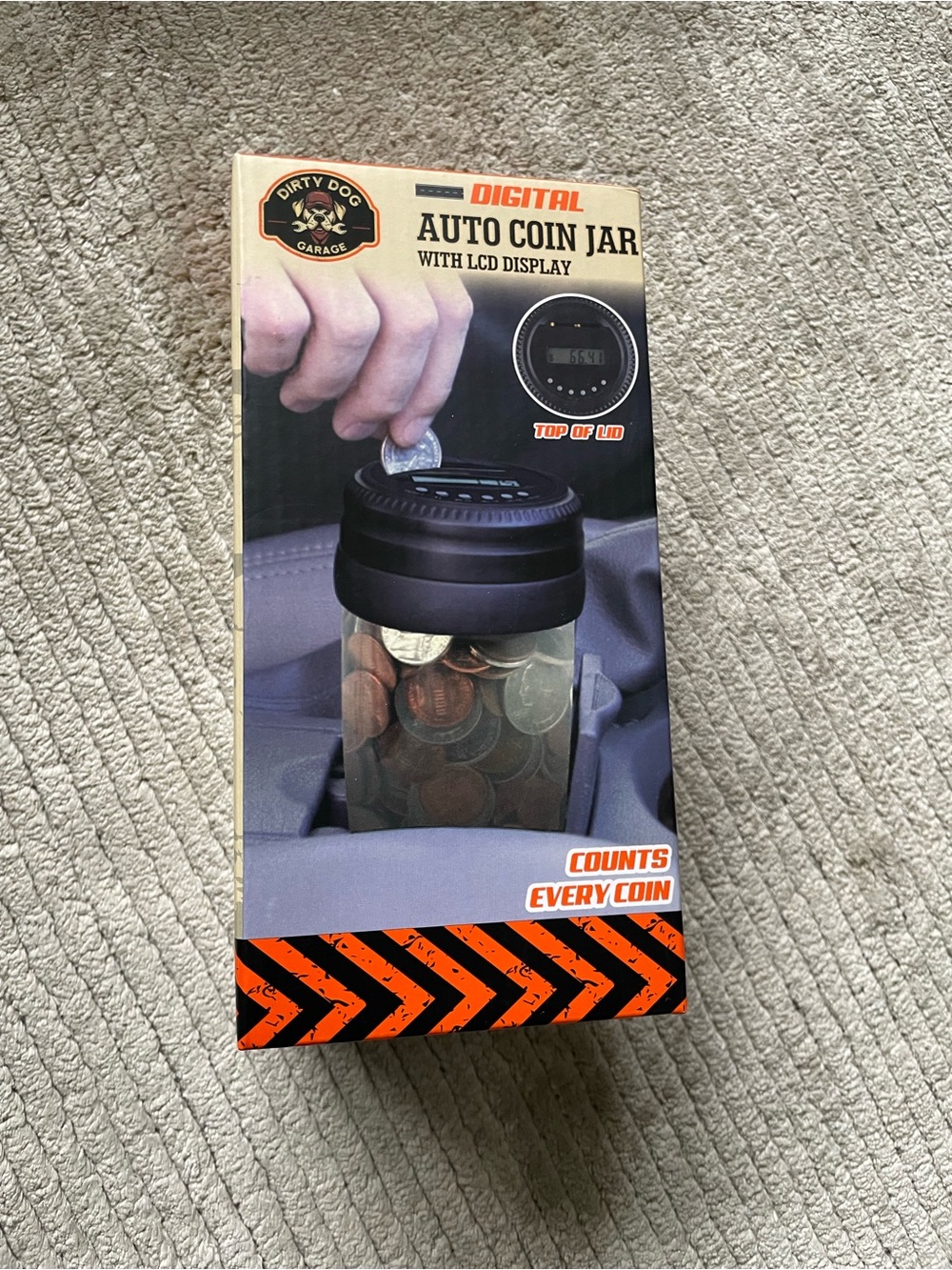 Digital Auto Coin Jar